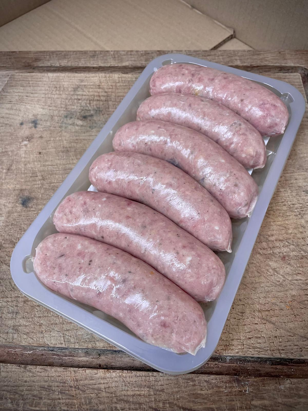 Pheasant and Apricot Sausages